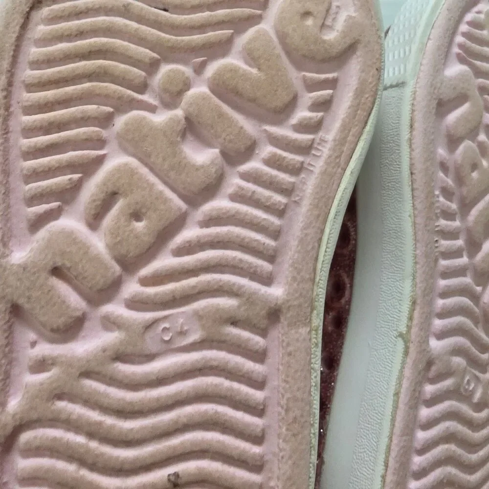 Native Jefferson Slip On Kids Water Shoes Pink Size C4 Lightweight Comfortable